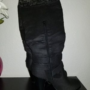 Low heel boots